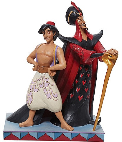 Jim Shore Disney Aladdin & Jafar Good vs Evil Figurine