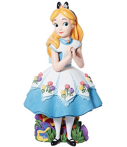 Department 56 Disney Showcase Alice In Wonderland -3D Floral Figurine
