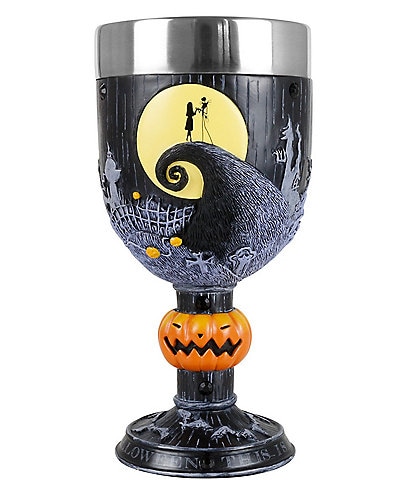 Department 56 Disney Showcase The Nightmare Before Christmas Hill Scene Goblet