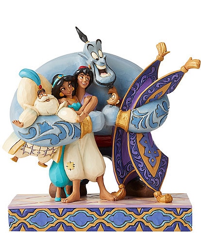 Disney Tradition by Jim Shore Aladdin #double;Group Hug!#double; Figurine