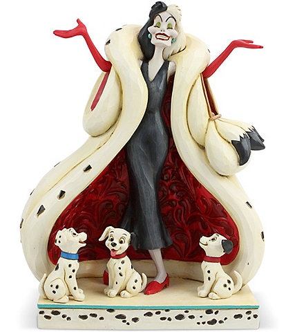 Disney Traditions by Jim Shore 101 Dalmatians #double;The Cute and the Cruel#double; Figurine