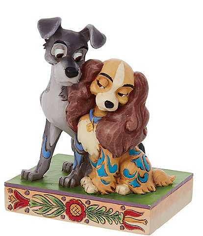 Disney Traditions Collection by Jim Shore Puppy Love - Lady And The Tramp Love Figurine