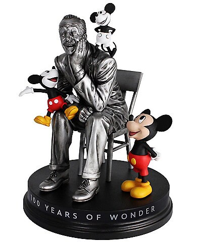 Department 56 Disney Walt with Mickey Mouse 100 Years of Wonder Celebration Grand Jester Studios Tabletop Statue