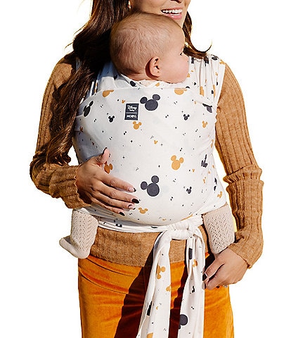 Disney x MOBY Featherknit Wrap Baby Carrier - Disney's Mickey Mouse All Ears