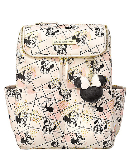 Disney X Petunia Pickle Bottom Method Backpack Diaper Bag - Shimmery Minnie Mouse