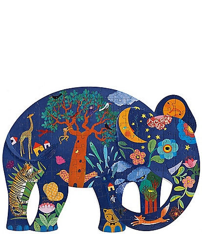 Djeco Elephant 150-Piece Jigsaw Puzzle