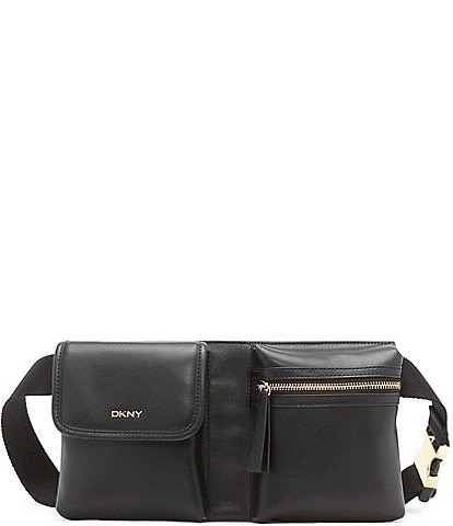 DKNY Brook Leather Sling Belt Bag