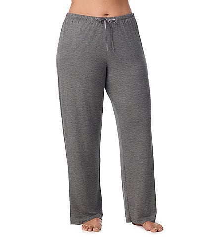 DKNY by Donna Karan Plus Solid Jersey Knit Coordinating Lounge Pants