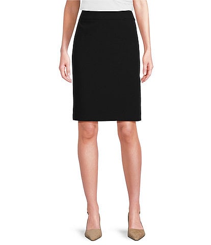 DKNY Coordinating Scuba Knit Pencil Skirt