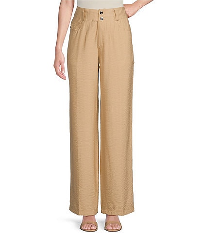 DKNY PANT - Cargo trousers - wheat/beige 