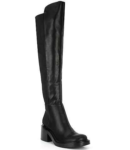 DKNY Dina Tall Leather Boots