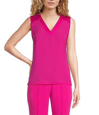 DKNY Sport Balance Compression Tank with Built in Bra