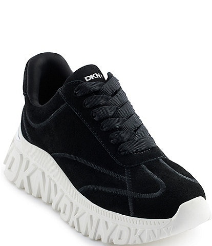 DKNY Laeoni Suede Platform Sneakers