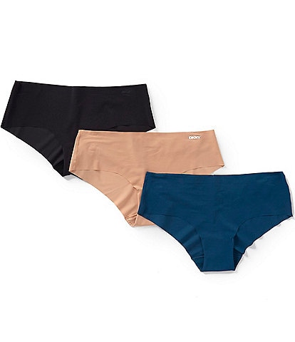 DKNY by Donna Karan Litewear Anywhere Hipster Mid Rise Seamless Panty 3-Pack