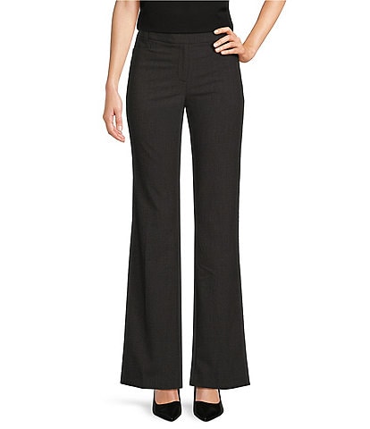 DKNY Coordinating Modern Fit Flat Front Straight Leg Pant