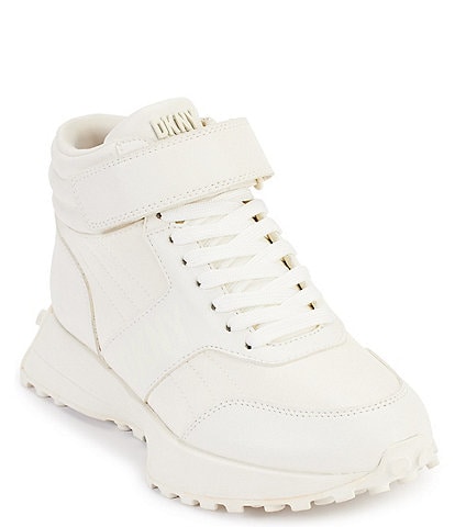 DKNY Noemi Lace-Up Mid Top Sneakers