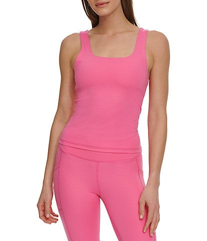 Dkny Sport Women's Balance Compression Cropped Tank Top