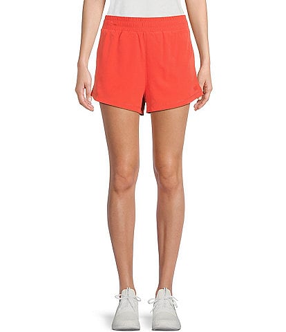 DKNY Sport Double Layer Runners Pocket Training Shorts