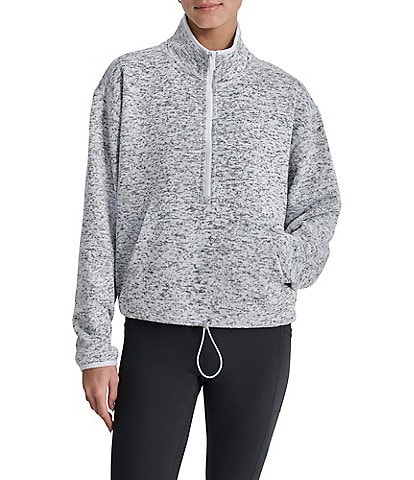 DKNY Sport Half Zip Sweater Fleece Pullover