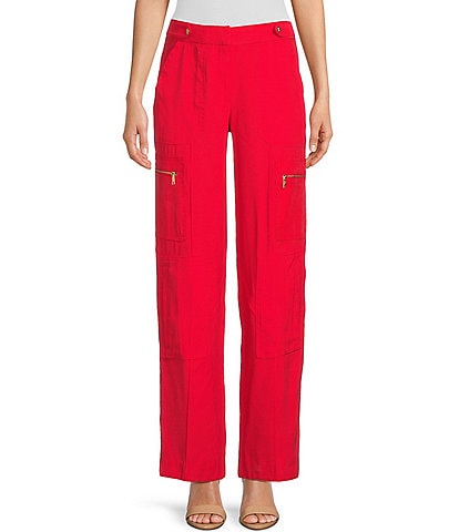 DKNY Tailored Mid Rise Pants
