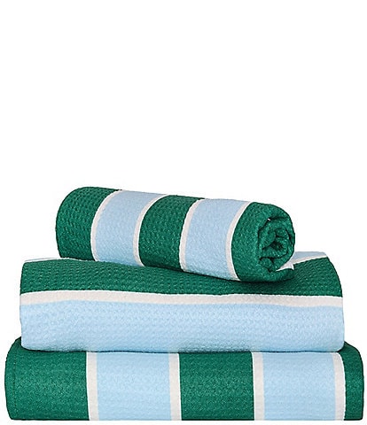 Dock & Bay Striped Quick Dry and Recycled Materials Bath Towel