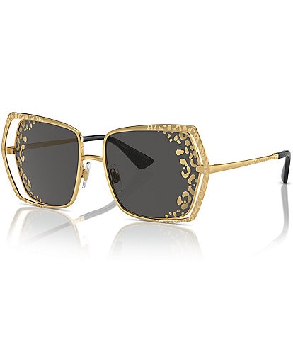 Dolce & Gabbana Women's DG2306 55mm Leopard Butterfly Sunglasses