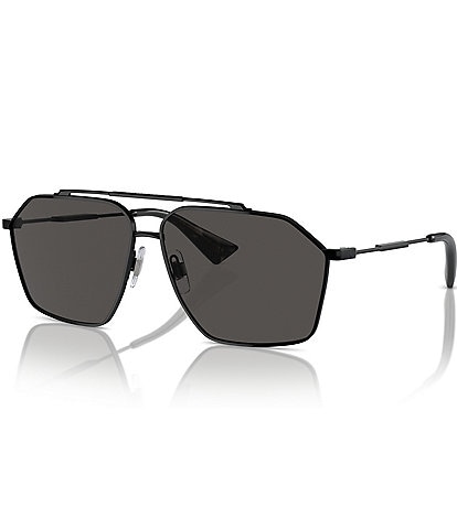 Dolce & Gabbana Men's DG2303 61mm Pilot Sunglasses