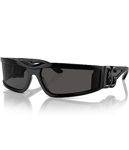 Dolce & Gabbana Unisex DG6198 63mm Wrap Sunglasses