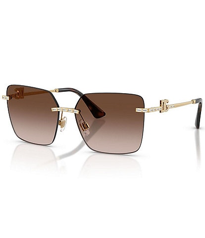 Dolce & Gabbana Women's DG2332B 59mm Square Sunglasses