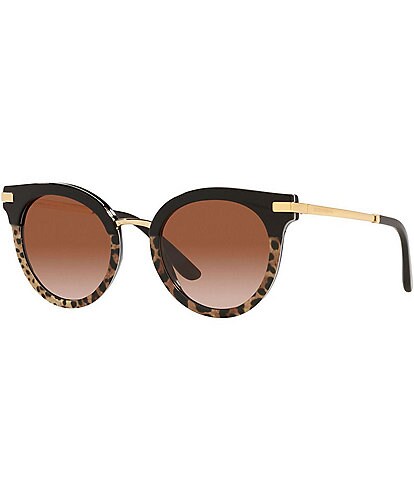Dolce & Gabbana Women's Dg4394 50mm Round Sunglasses