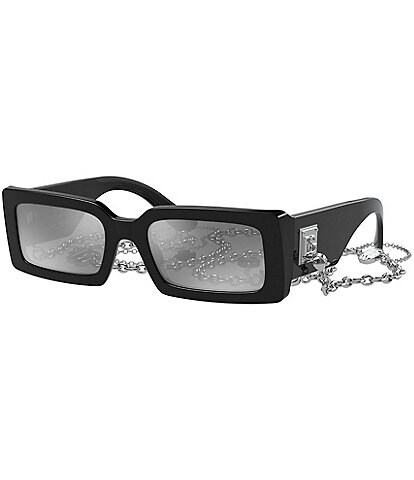 Dolce & Gabbana Women's Dg4416 Chain Retainer 53mm Rectangle Sunglasses