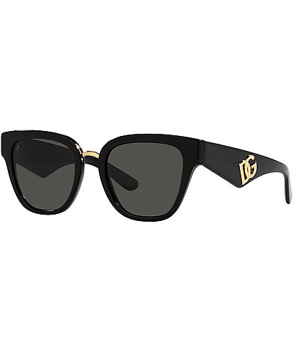 Dolce & Gabbana Womens DG4437F 51mm Butterfly Sunglasses