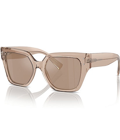 Dolce & Gabbana Women's DG4471 52mm Transparent Square Sunglasses