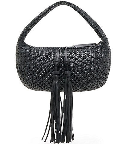 Dolce Vita  Zenia Woven Leather Shoulder Bag