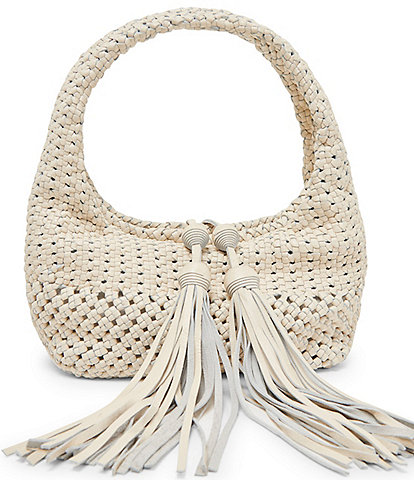 Dolce Vita  Zenia Woven Leather Shoulder Bag
