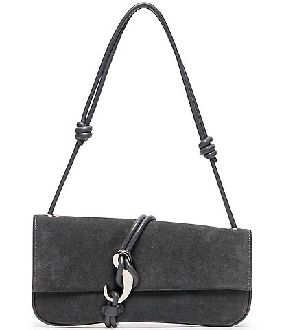 Dolce Vita Alice Leather Baguette East-West Shoulder Bag
