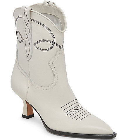 Dolce Vita Angel Leather Western Inspired Booties