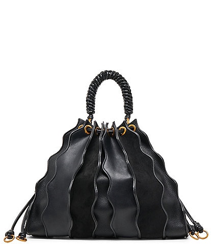 Dolce Vita Antonia Wavy Drawstring Shoulder Bag