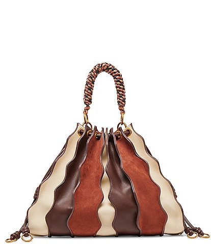 Dolce Vita Antonia Wavy Drawstring Shoulder Bag