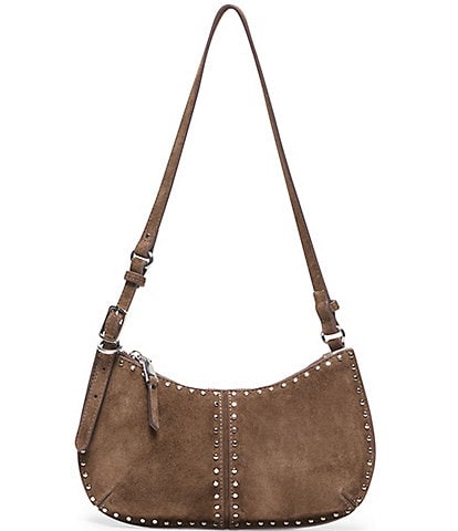 Dolce Vita Axelle Suede Studded Shoulder Bag