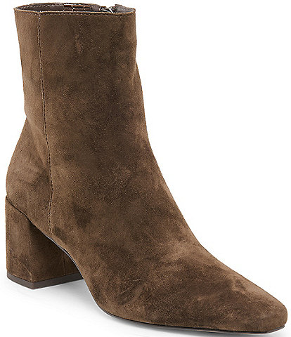 Dolce Vita Bayra Suede Block Heel Booties