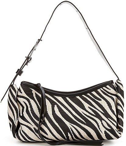 Dolce Vita Camille East/ West Zebra Print Shoulder Bag
