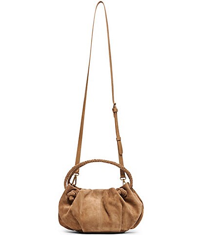 Dolce Vita Cocoa Suede Crossbody Bag
