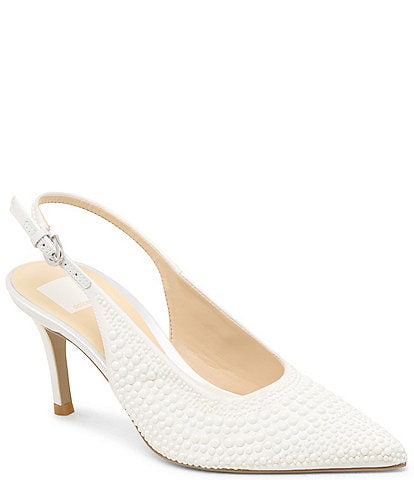 Dolce Vita Elasi Pearl Slingback Pumps