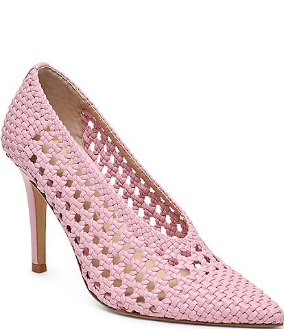 Dolce Vita Emani Woven Leather Pumps