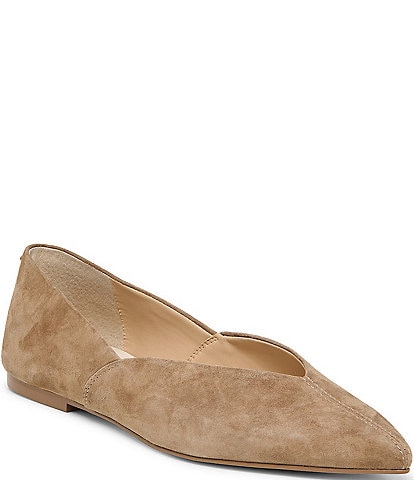 Dolce Vita Gema Suede Pointed Toe Flats
