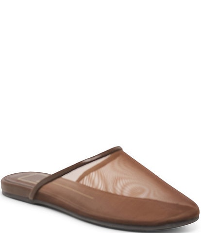 Dolce Vita Geni Mesh Flat Mules
