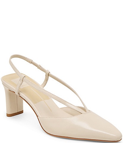 Dolce Vita Ginay Leather Slingback Pumps