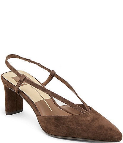 Dolce Vita Ginay Suede Slingback Pumps