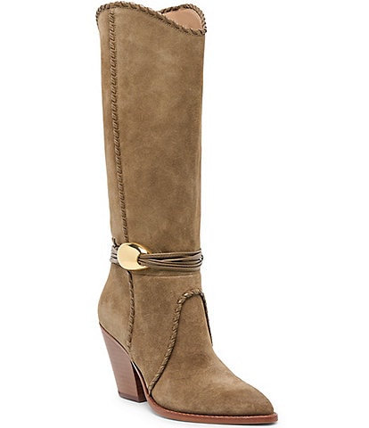 Dolce Vita Jody Suede Whipstitch Tall Boots